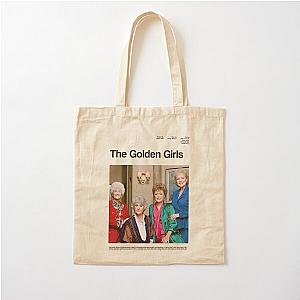 The Golden Girls series poster Cotton Tote Bag