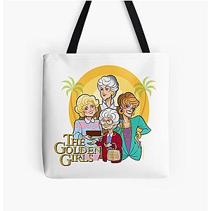 The Golden Girls Art All Over Print Tote Bag