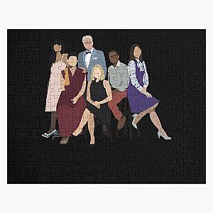 The Good Place Near a Jigsaw Puzzle
