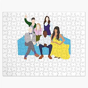 Cast The Good Place Near Jigsaw Puzzle