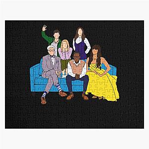 The Good Place Near Outside Group Jigsaw Puzzle