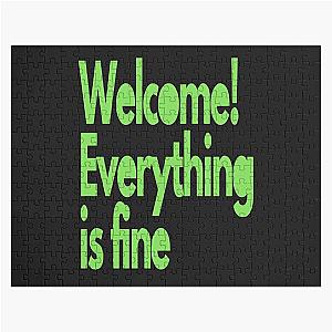 Welcome The Good Place Wall Jigsaw Puzzle