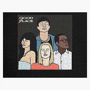 The Good Place near Each The Queen Album Cover Jigsaw Puzzle