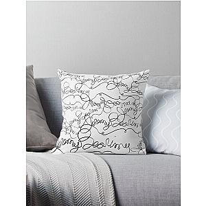 Jeremy Bearimy Pattern The Good Place Throw Pillow