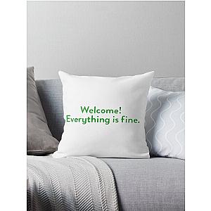The Good Place Welcome Throw Pillow
