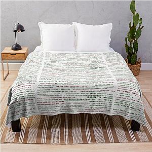 Point System The Good Place Throw Blanket