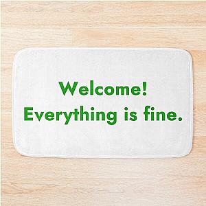 Welcome to The Good Place Bath Mat