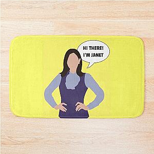 Janet The Good Place Bath Mat