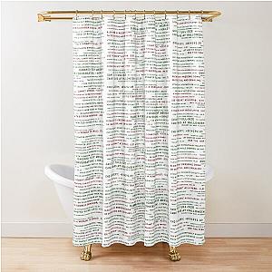 Point System The Good Place Shower Curtain
