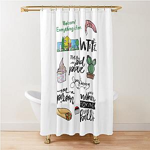 The Good Place Near TV Show Art Shower Curtain