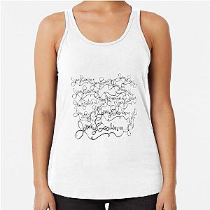 Jeremy Bearimy Pattern The Good Place Racerback Tank