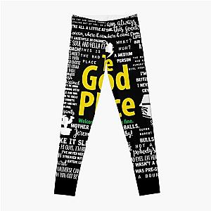The Good Place Memorable Quotes Leggings