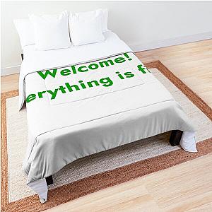 Welcome! Everything is fine The Good Place Comforter