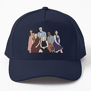 The Good Place Cast Illustration Baseball Cap