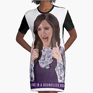The Good Place Janet Lives In A Boundless Void Graphic T-Shirt Dress