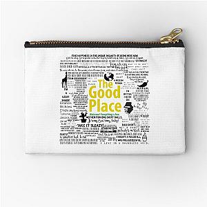 The Good Place Memorable Quotes Zipper Pouch