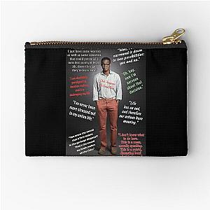Chidi Anagonye, The Good Place - Quotes Zipper Pouch