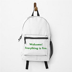 Welcome to The Good Place Backpack