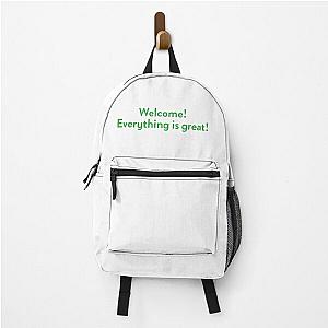The Good Place. Everything's great Backpack