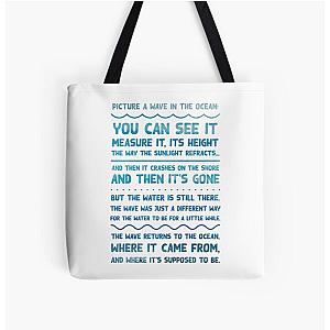 The Good Place Picture a Wave Tote Bag
