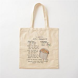 The Good Place - a recipe for Chili Cotton Tote Bag