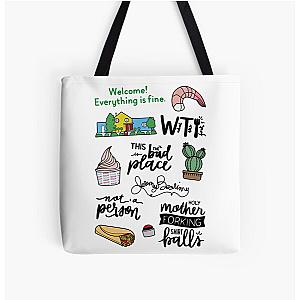 The Good Place TV Show Art Print Tote Bag