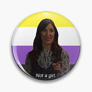Not a Girl by Janet - The Good Place Pin