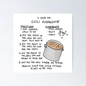 The Good Place - a Recipe for Chili Poster