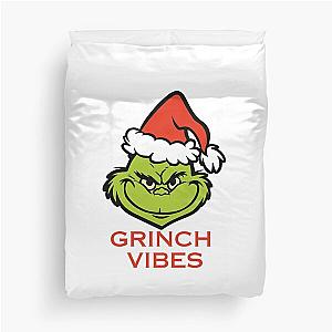 Grinch vibes Duvet Cover