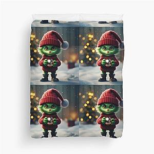 children's Grinch  grinch  christmas  new year Duvet Cover