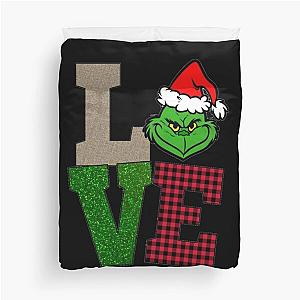 grinch loves you Duvet Cover