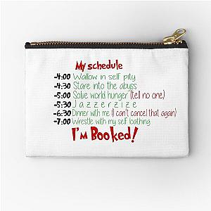 My schedule (the grinch) Zipper Pouch