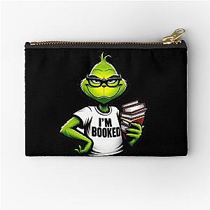 Grinch Schedule (Im Booked) Zipper Pouch