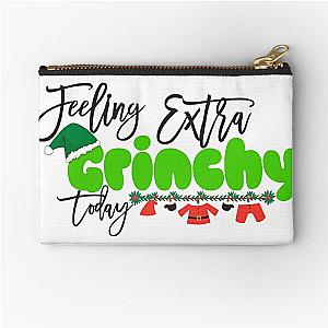 Feeling Extra Grinchy Today Christmas Zipper Pouch