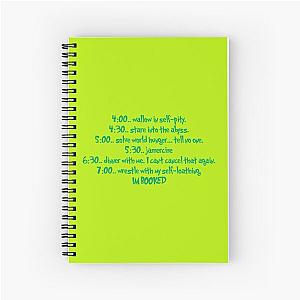 The Grinch I'm Booked! Spiral Notebook