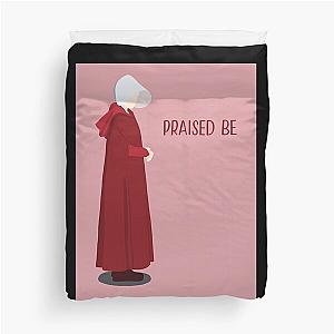 Praise be pink poster Duvet Cover