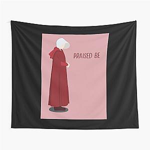 Praise be pink poster Tapestry