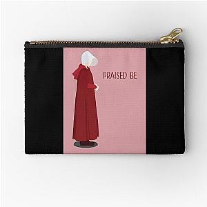 Praise be pink poster Zipper Pouch