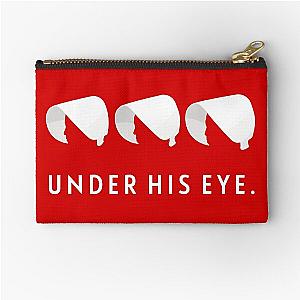 Under His Eye - silhouettes Zipper Pouch