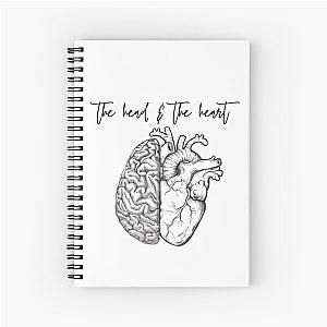 The Head and The Heart Spiral Notebook