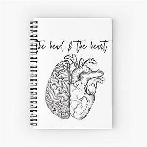 Bellarke: The Head And The Heart Spiral Notebook