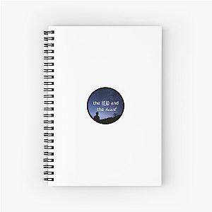 The Head and the Heart Spiral Notebook