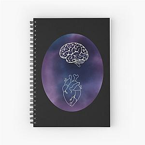 The Head And The Heart Spiral Notebook