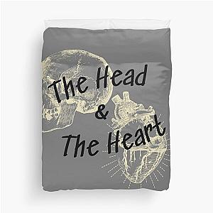 The head and the heart Duvet Cover