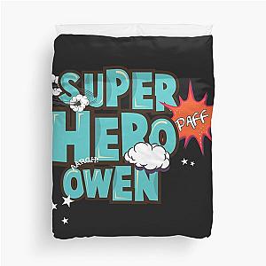 Super hero owen Duvet Cover