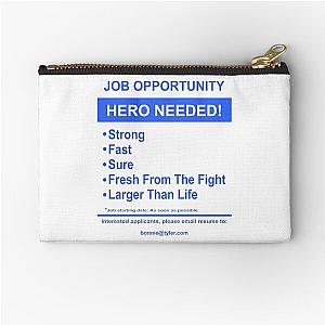 Hero Needed! Zipper Pouch