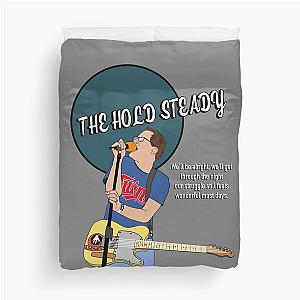 The Hold Steady Band Art Duvet Cover