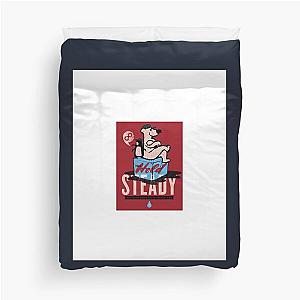 the hold steady cover bear and penguin Duvet Cover