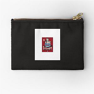 the hold steady cover bear and penguin Graphic T-Shirt Zipper Pouch