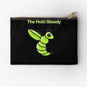 the hold steady logo honey bee  Zipper Pouch